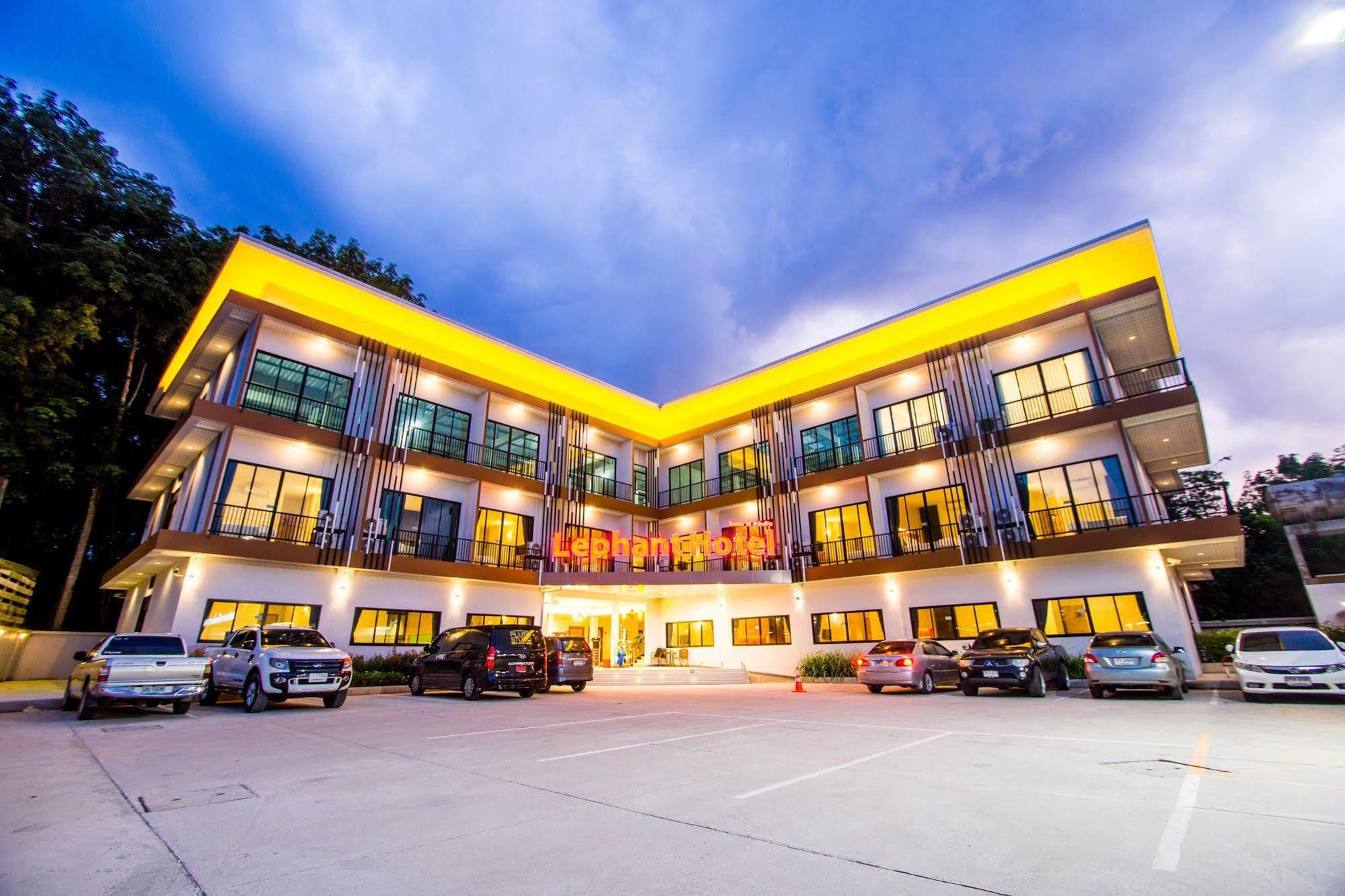 The Lephant Hotel Surat Thani Eksteriør billede
